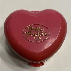 Polly Pocket Polly’s Bathtime Fun Compact W/ Doll Vintage 1991 IMPERFECT
